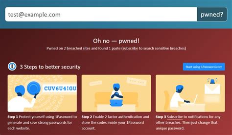 1password leak|Have I Been Pwned 